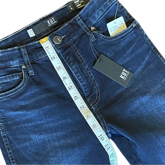 KUT from the Kloth Diana Skinny Jeans Size 0 28” Length NWT - Picture 13 of 16